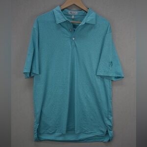 Peter Millar Teal Polo Shirt